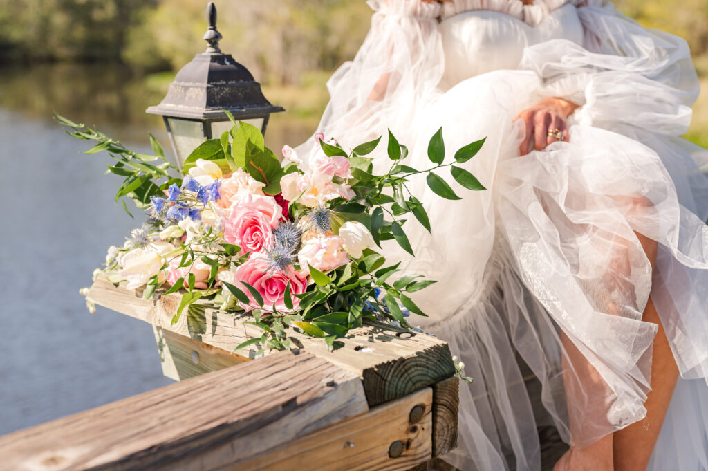 South Carolina waterfront wedding venue with scenic boat landing
