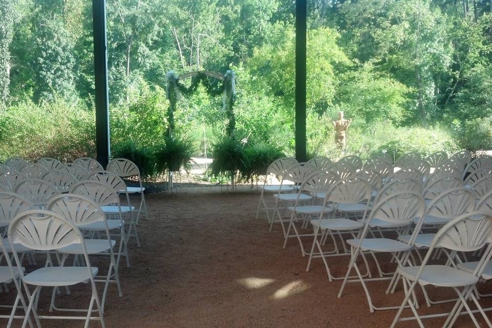 North Carolina Botanical Garden Wedding 