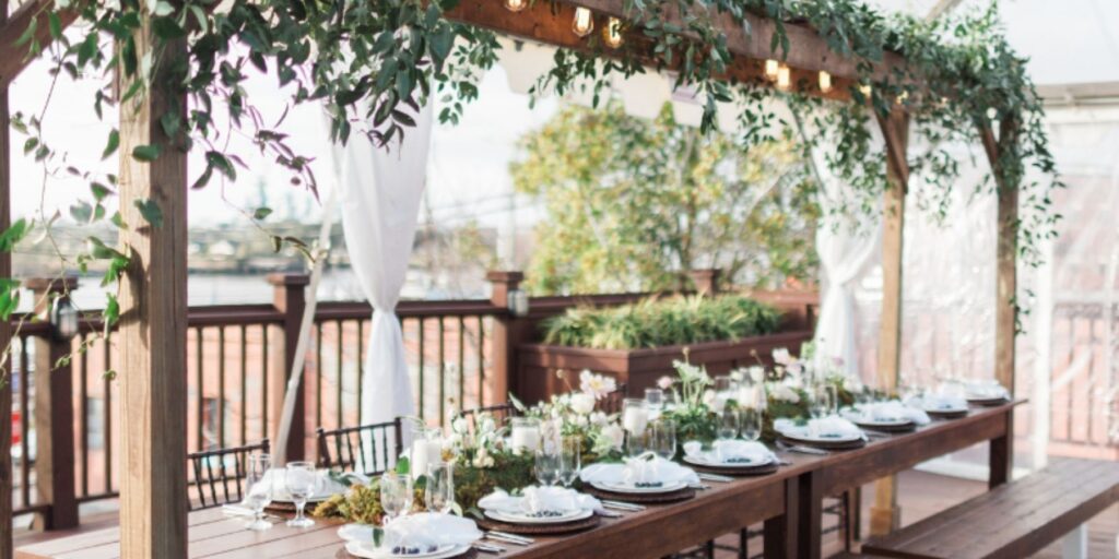 A beautiful Wilmington wedding venue with savory catering 