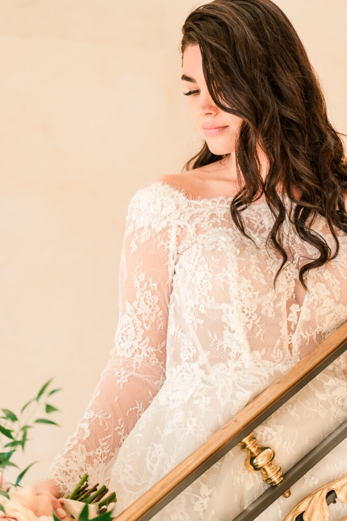 Bridal portraits at the Oxbow Estate by JoLynn Photography