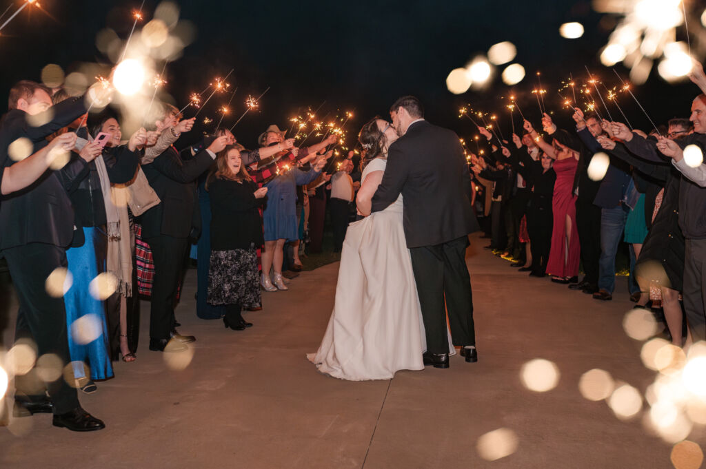 A casual fall wedding on a beautiful November afternoon at West Oaks Farms by JoLynn Photography