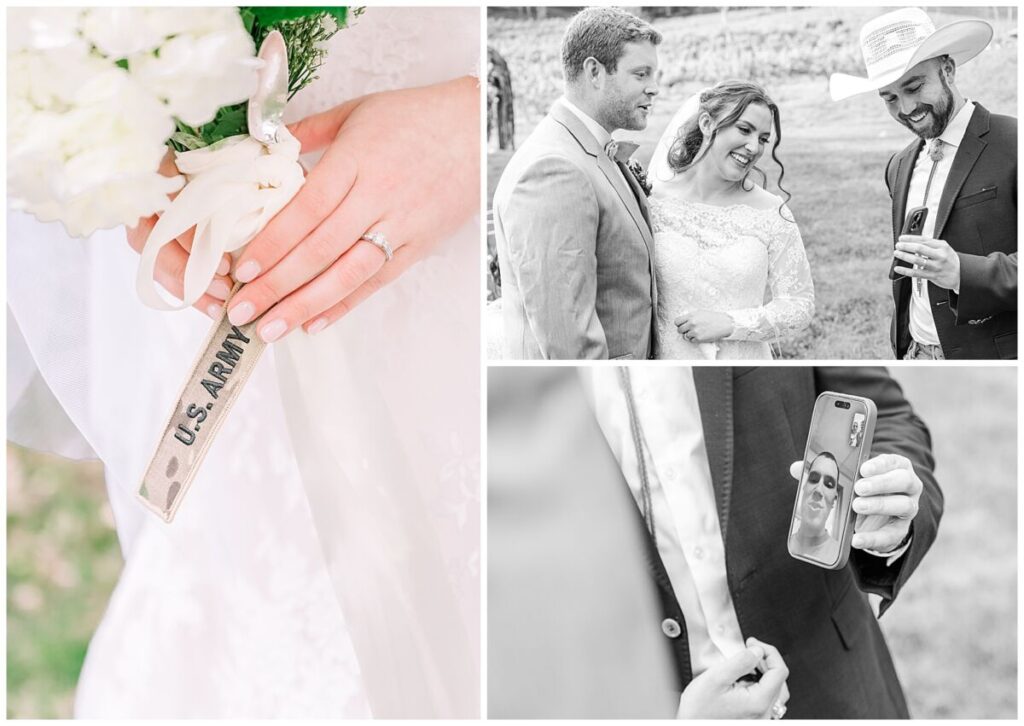 A stunning wedding ceremony at The Vineyard at High Holly