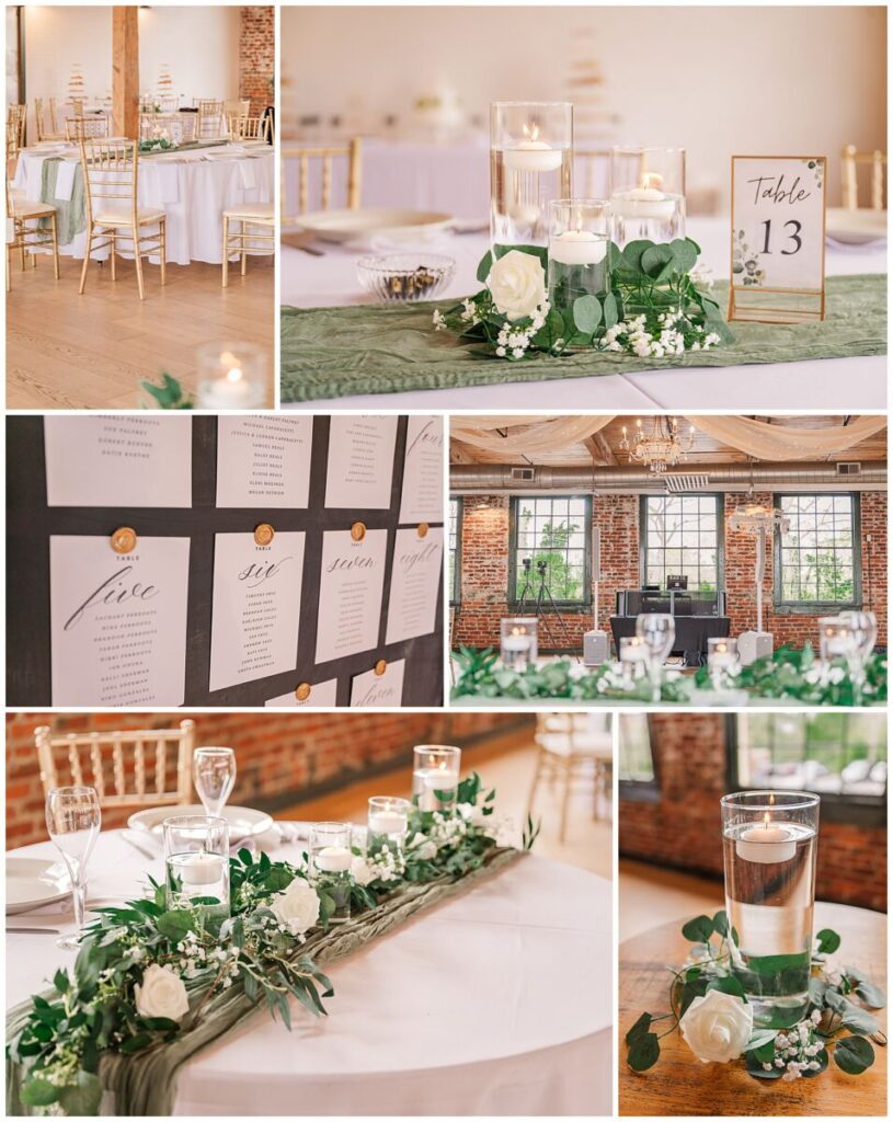 Wedding reception details 