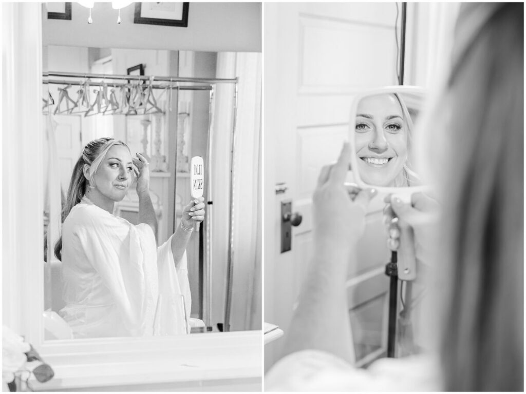 A glowing spring bride enjoying her Brooklyn Arts Center Wedding by JoLynn Photography