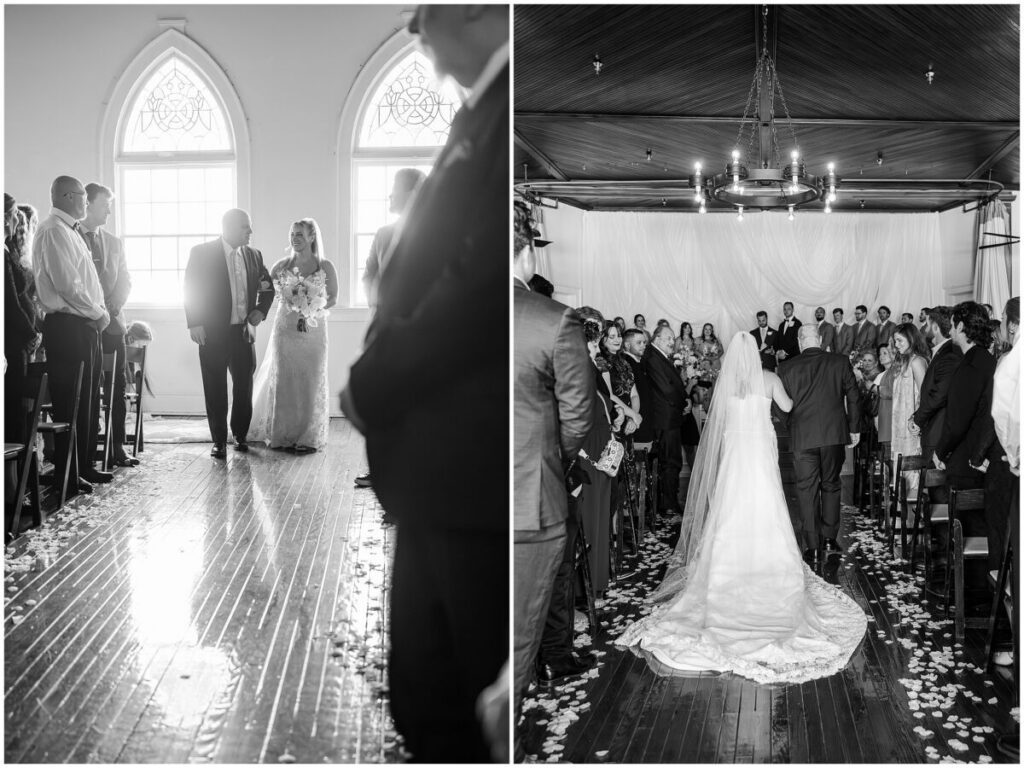 A loving spring wedding ceremony at The Brooklyn Arts Center
