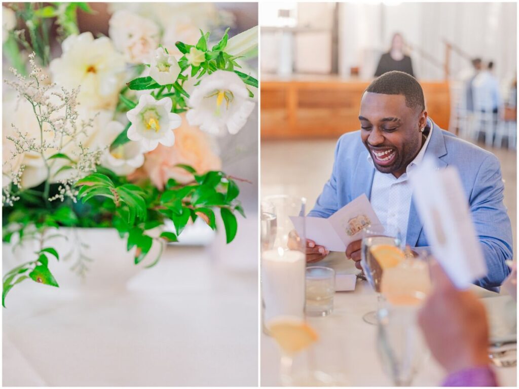 Guests enjoying cocktail hour