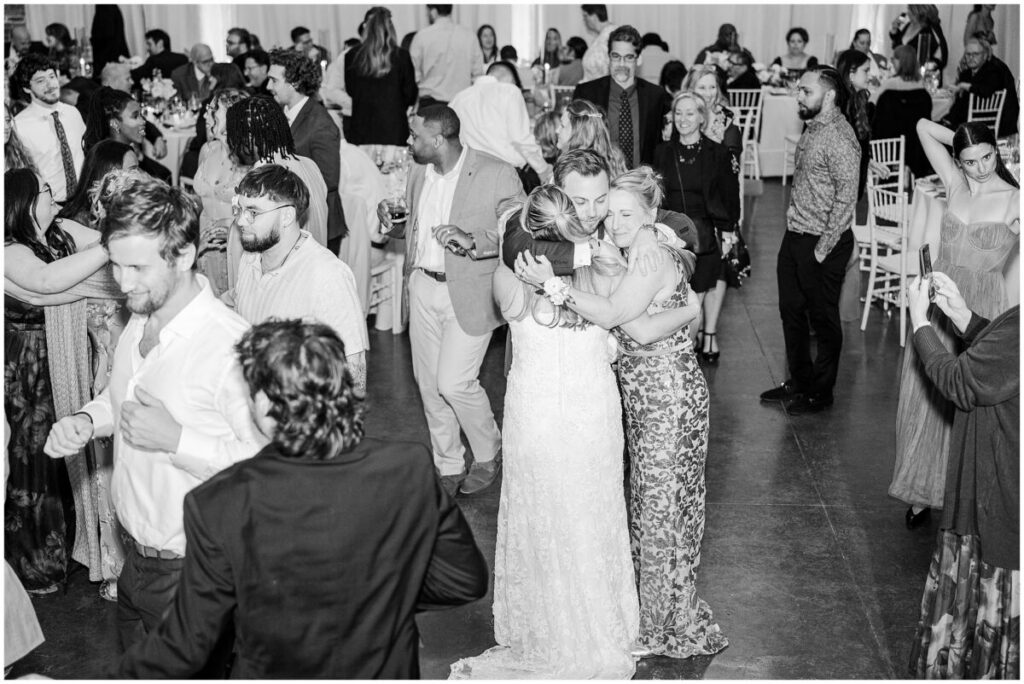 A wedding reception in Wilmington North Carolina