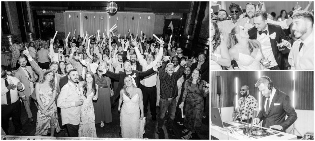 A wedding reception in Wilmington North Carolina