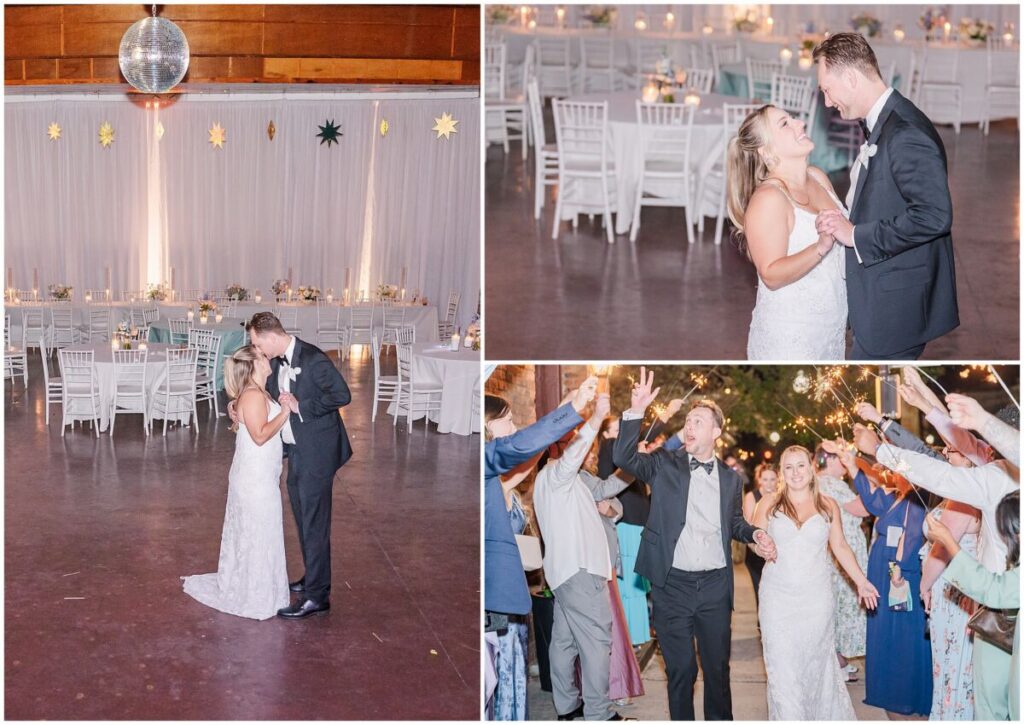 A wedding reception in Wilmington North Carolina