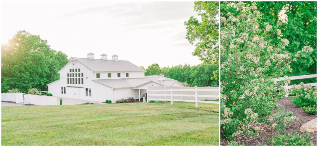 A beautiful wedding day at The Barn at Blue Sky Farm by JoLynn Photography