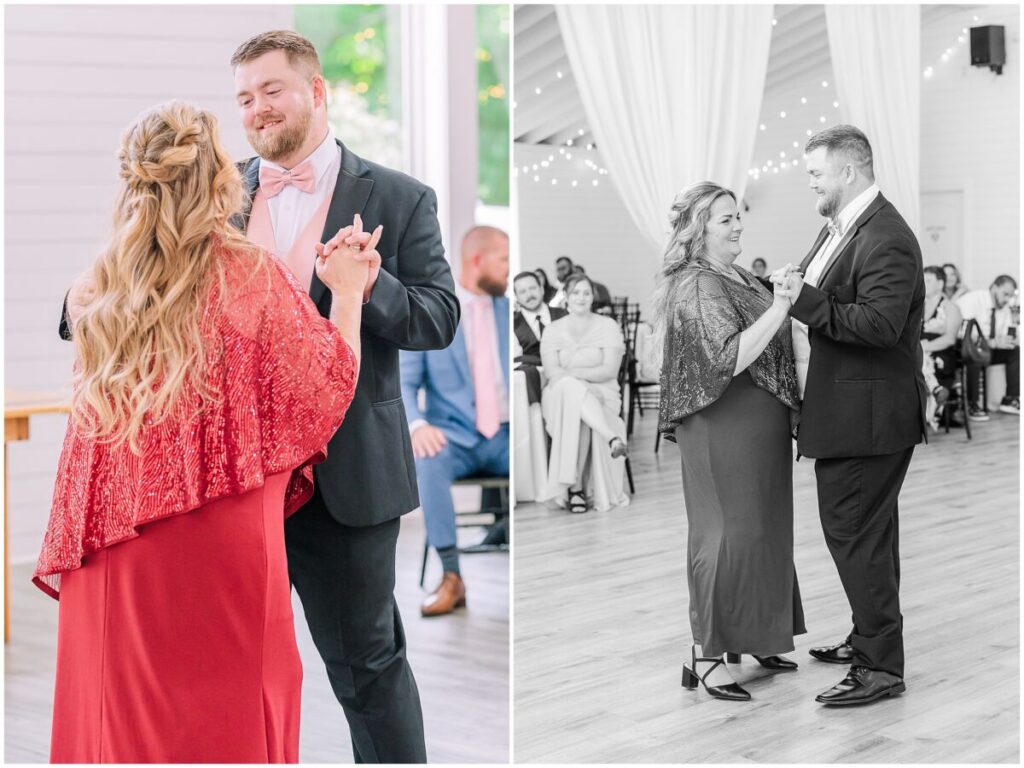 A mother son dance