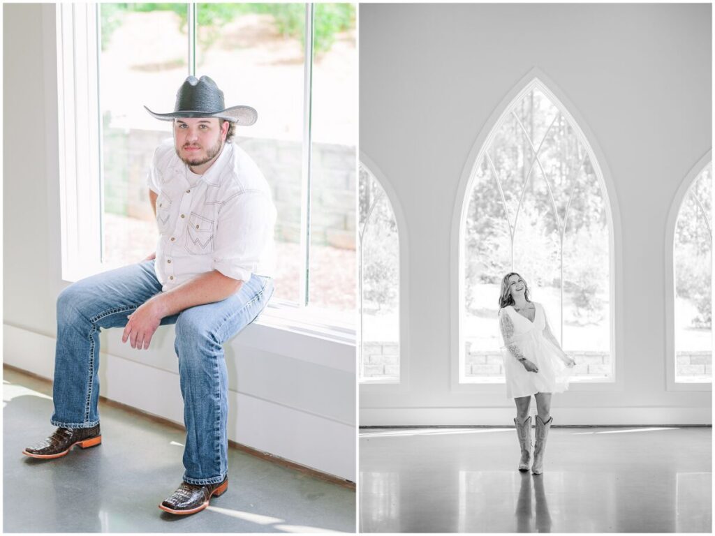 Portraits in the chapel