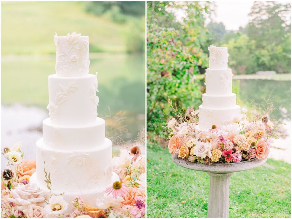 A wedding cake